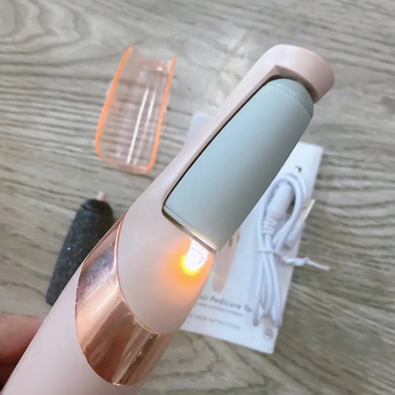 Ultimate Rechargeable Electric Callus Remover - Cordless Foot File for Men & Women, Effortlessly Smooths Dry Skin & Heels!