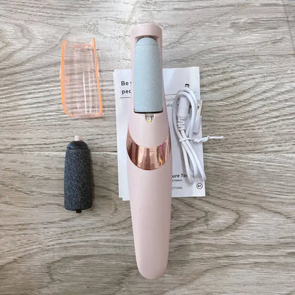 Ultimate Rechargeable Electric Callus Remover - Cordless Foot File for Men & Women, Effortlessly Smooths Dry Skin & Heels!