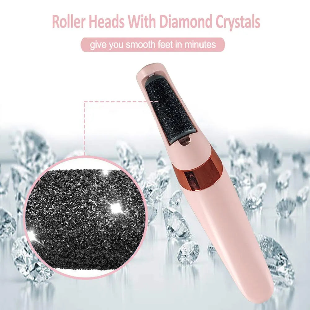 Ultimate Rechargeable Electric Callus Remover - Cordless Foot File for Men & Women, Effortlessly Smooths Dry Skin & Heels!