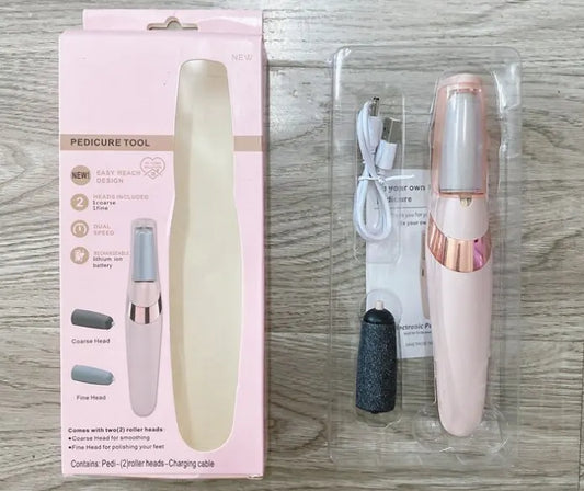 Ultimate Rechargeable Electric Callus Remover - Cordless Foot File for Men & Women, Effortlessly Smooths Dry Skin & Heels!